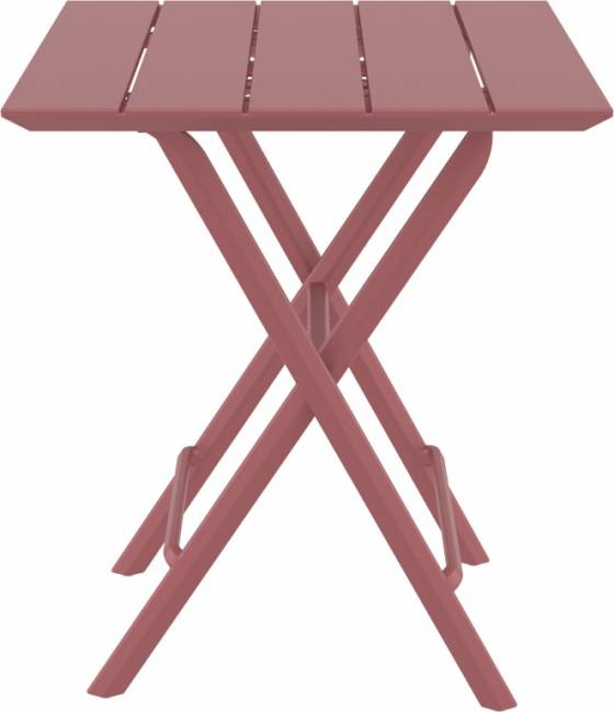 Стол пластиковый складной Helen Folding Table 60 марсала 600х600х740 мм Стол пластиковый складной Helen Folding Table 60 марсала 600х600х740 мм