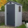 Сарай Wotex Storage-01-2 (серый) 134x104x204 cм