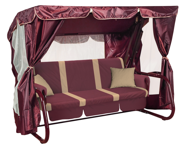 Садовые качели ТОРНАДО PREMIUM Бордо Садовые качели ТОРНАДО PREMIUM Бордо