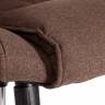 Кресло Бергамо/Bergamo хром (22) ткань, коричневый, 3М7-147 коричневый ткань