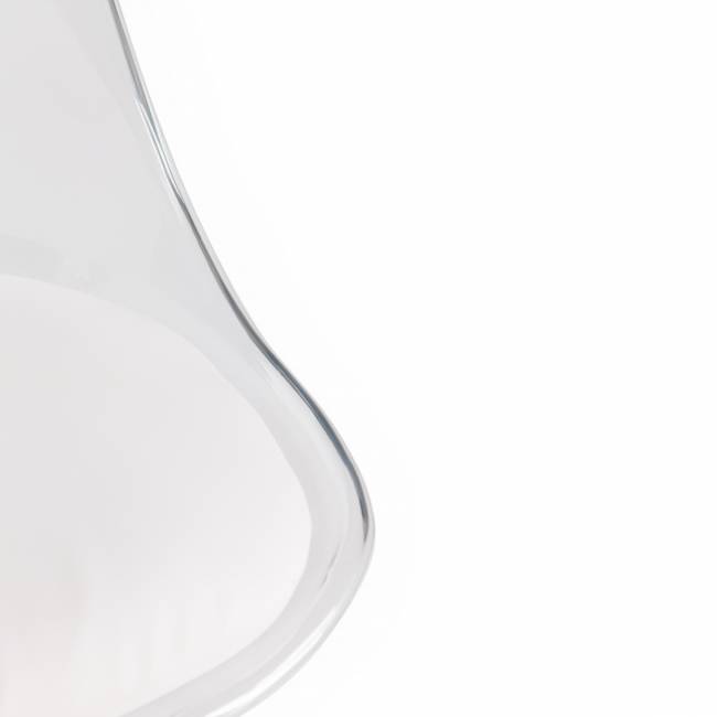 Стул Тулип/Tulip (мод.73-1) дерево/пластик/экокожа, 47,5х55х80см, прозрачный  (Комплект из 4 шт.) прозрачный дерево/пластик/экокожа