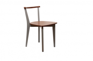 Стул Франк Ж, Орех/Серый