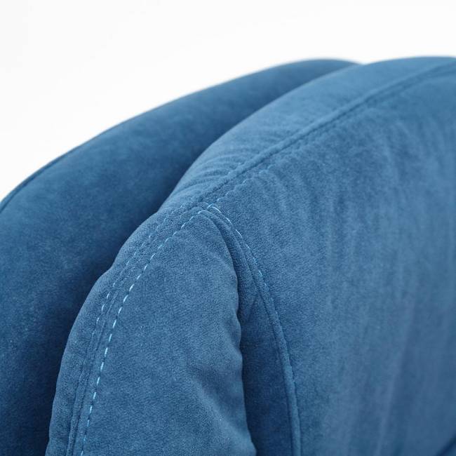 Кресло Софти Люкс/Softy Lux флок , синий, 32 синий флок Кресло Софти Люкс/Softy Lux флок , синий, 32 синий флок