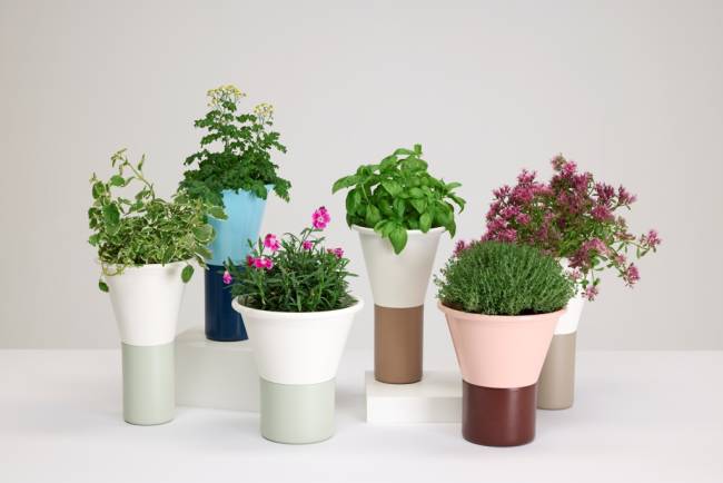 Ваза для цветов Mimosa лен, карамельный Ø195х310 мм Ваза для цветов Mimosa лен, карамельный Ø195х310 мм