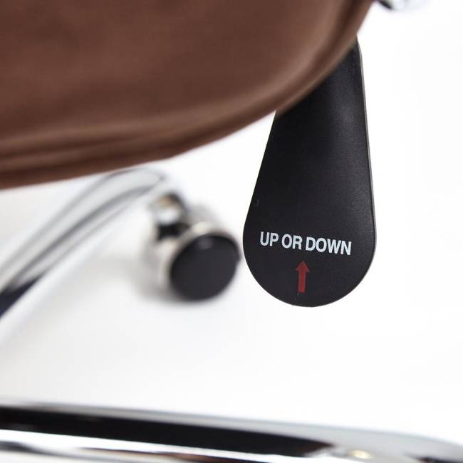 Кресло Софти Люкс/Softy Lux флок , коричневый, 6 коричневый флок Кресло Софти Люкс/Softy Lux флок , коричневый, 6 коричневый флок