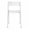 Стул Адде/Adde (мод.C-049) металл/пластик, 39х49х78см, белый  (Комплект из 8 шт.) белый металл/пластик