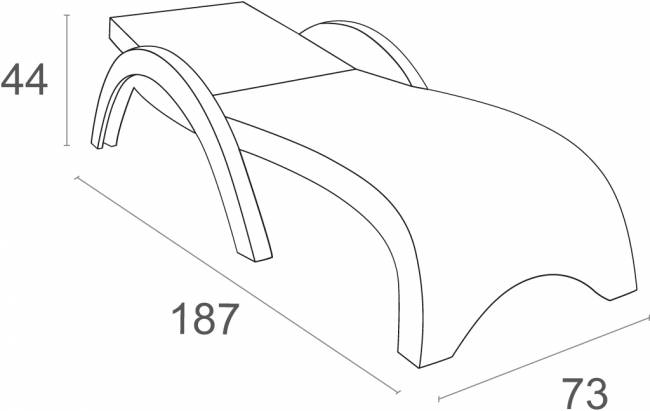 Шезлонг пластиковый с матрасом GS 1009 (Fiji) белый, слоновая кость 1870x730x340 мм Шезлонг пластиковый с матрасом GS 1009 (Fiji) белый, слоновая кость 1870x730x340 мм